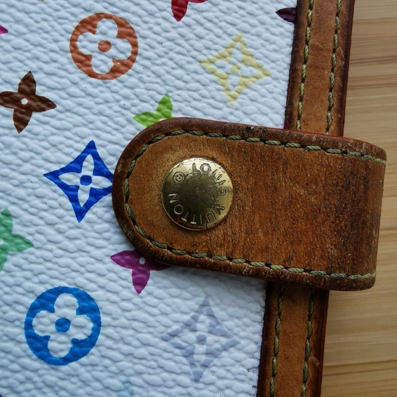 RARE AUTHENTIC LOUIS VUITTON MULTI COLOR PM AGENDA - Picture 6 of 11